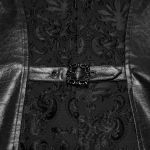 Gilet Brodé 'Goth Palace' Noir