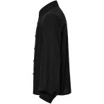 Black 'Goth Rose' Jacquard Shirt