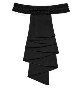 Black 'Goth Rose' Jacquard Shirt