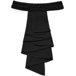 Black 'Goth Rose' Jacquard Shirt