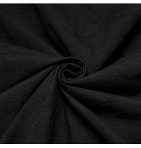 Black 'Goth Rose' Jacquard Shirt