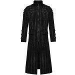 Veste Longue 'Doomsday Punk' Noir et Argent