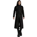 Veste Longue 'Doomsday Punk' Noir et Argent