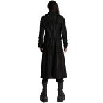 Veste Longue 'Doomsday Punk' Noir et Argent
