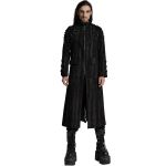 Veste Longue 'Doomsday Punk' Noir et Argent