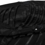 Veste Longue 'Doomsday Punk' Noir et Argent