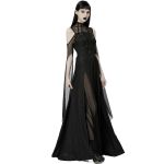 Longue Robe 'Goddess' Noire