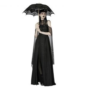 Longue Robe 'Goddess' Noire