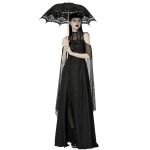 Longue Robe 'Goddess' Noire