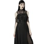 Longue Robe 'Goddess' Noire