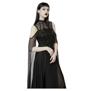 Black 'Goddess' Long Dress