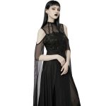 Longue Robe 'Goddess' Noire