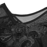 Longue Robe 'Goddess' Noire