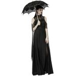 Black 'Goddess' Gothic Romantic Parasol
