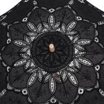 Black 'Goddess' Gothic Romantic Parasol