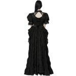 Black 'Edana' Long Victorian Dress