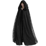 Longue Cape Réversible 'Gehenna' Noire