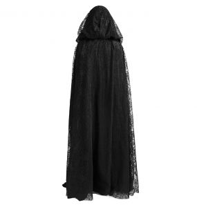 Longue Cape Réversible 'Gehenna' Noire