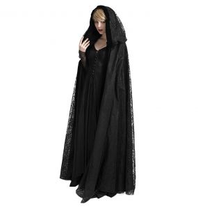 Longue Cape Réversible 'Gehenna' Noire