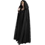 Longue Cape Réversible 'Gehenna' Noire