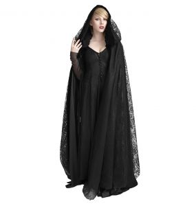 Longue Cape Réversible 'Gehenna' Noire