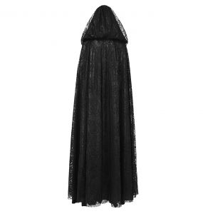 Longue Cape Réversible 'Gehenna' Noire