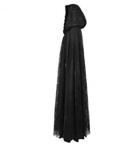 Longue Cape Réversible 'Gehenna' Noire