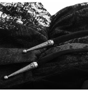 Longue Cape Réversible 'Gehenna' Noire