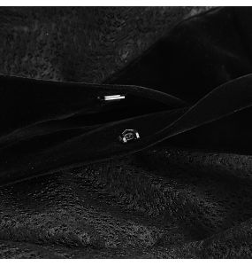 Longue Cape Réversible 'Gehenna' Noire