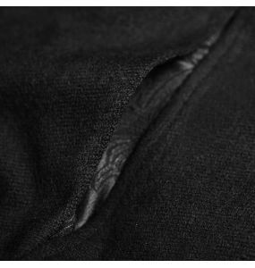 Longue Cape pour Femmes 'Foxa' Noire