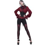 Black and Pink 'Radegonda' Leggings