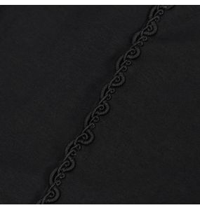 Leggings 'Radegonda' Noir et Rose