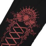 Black and Pink 'Radegonda' Leggings