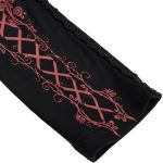 Black and Pink 'Radegonda' Leggings