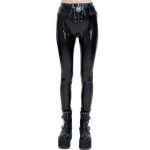 Black Patent Vinyl 'Geloyra' Leggings