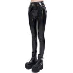 Black Patent Vinyl 'Geloyra' Leggings