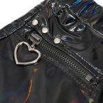 Black Patent Vinyl 'Geloyra' Leggings
