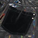Black Patent Vinyl 'Geloyra' Leggings