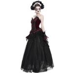 Corset 'Guinevere' Rouge et Noir