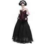 Black Velvet 'Guinevere' Long Skirt