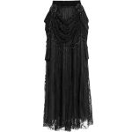 Black Velvet 'Guinevere' Long Skirt