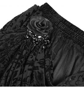 Black Velvet 'Guinevere' Long Skirt