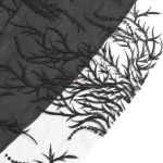 Longue Jupe 'Guinevere' en Velours Noir