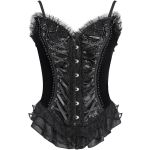 Corset 'Guinevere' Noir