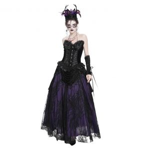 Corset 'Guinevere' Noir
