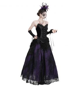 Corset 'Guinevere' Noir