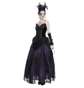 Corset 'Guinevere' Noir