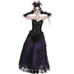 Corset 'Guinevere' Noir