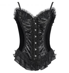 Corset 'Guinevere' Noir