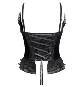 Corset 'Guinevere' Noir